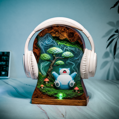 Poké Headphone Stand Lamps