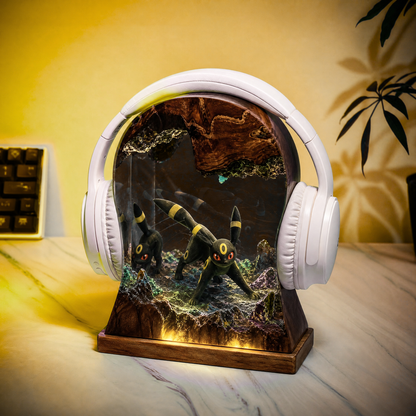 Poké Headphone Stand Lamps