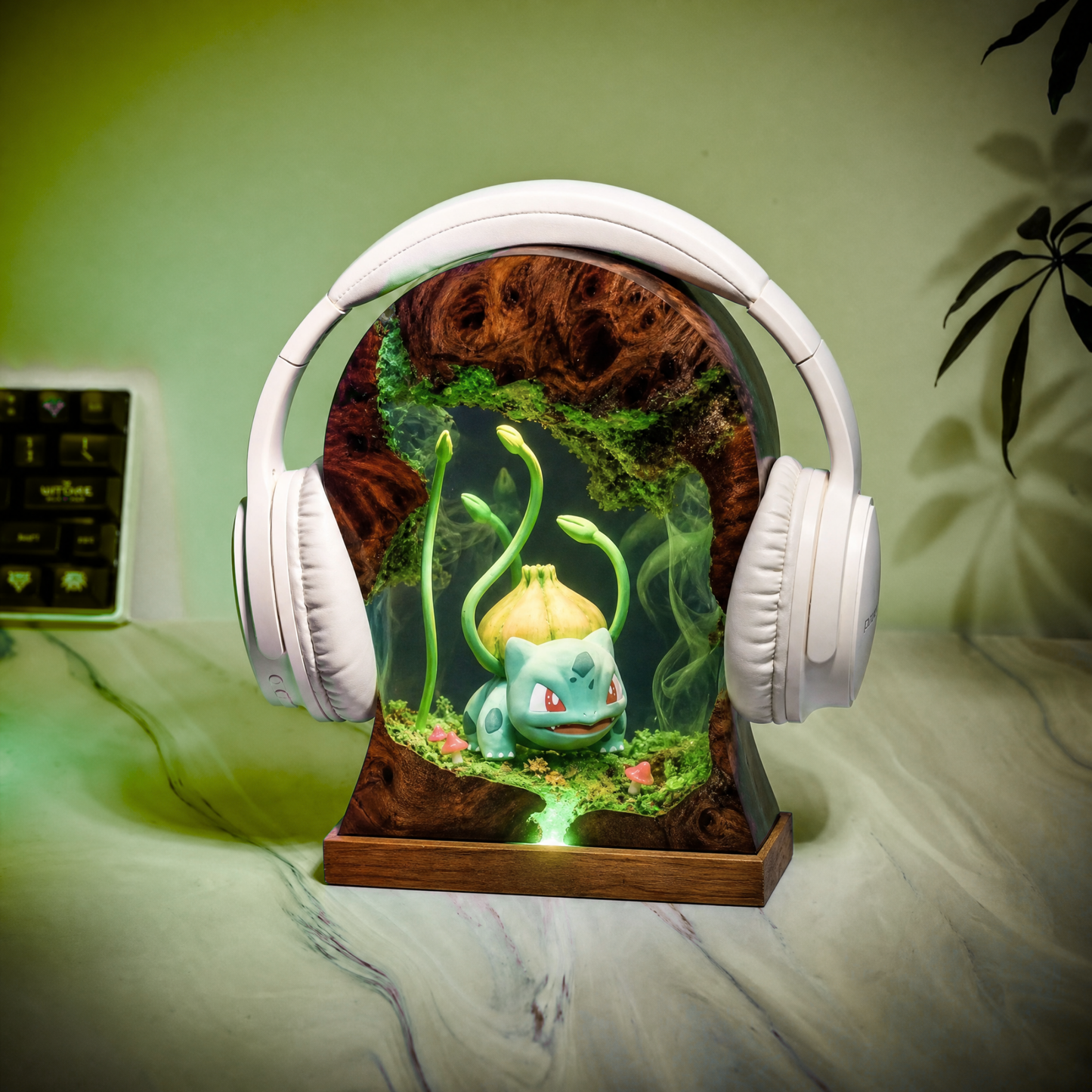 Poké Headphone Stand Lamps